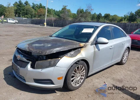 2012 Chevrolet Cruze Eco из США, поврежденный, VIN 1G1PJ5SC9C7341997